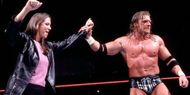 Stephanie and Triple H